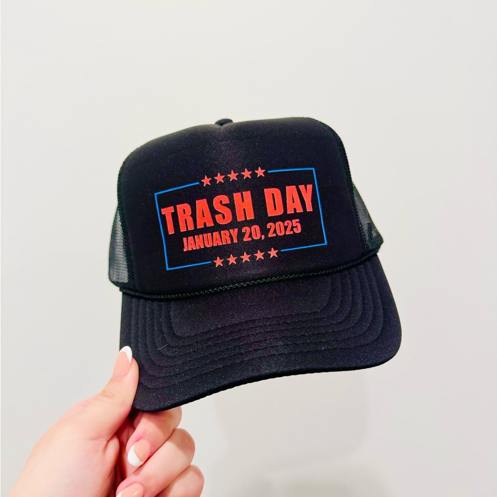 Trump Trash Day Trucker Hat